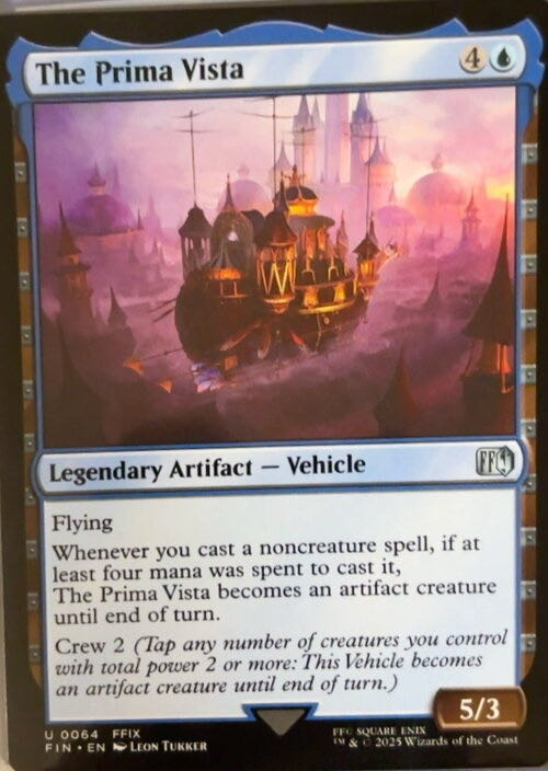 The Prima Vista  magic card collectible - Main Image 2
