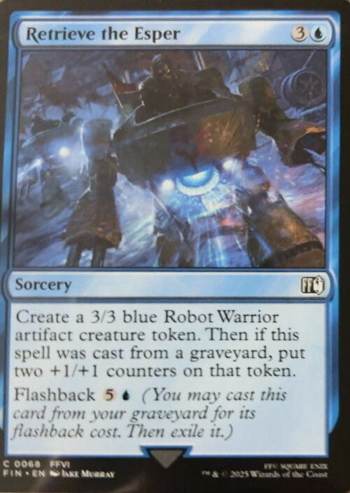 Retrieve the Esper  magic card collectible - Main Image 2