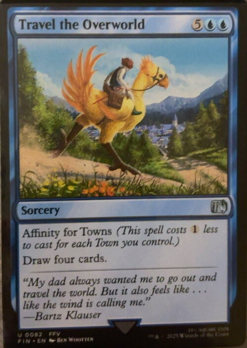 Travel the Overworld  magic card collectible - Main Image 2