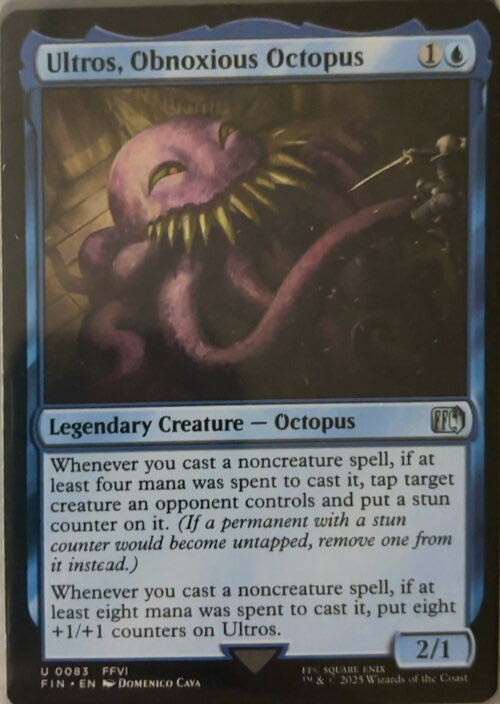 Ultros, Obnoxious Octopus  magic card collectible - Main Image 2