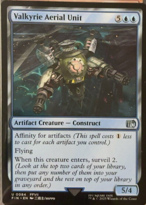 Valkyrie Aerial Unit  magic card collectible - Main Image 2