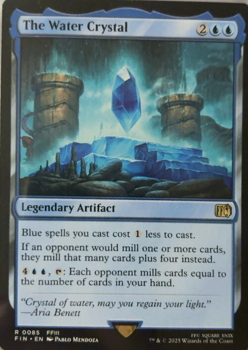 The Water Crystal  magic card collectible - Main Image 2