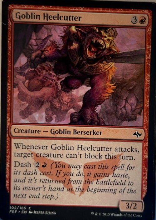 Goblin Heelcutter  magic card collectible - Main Image 2