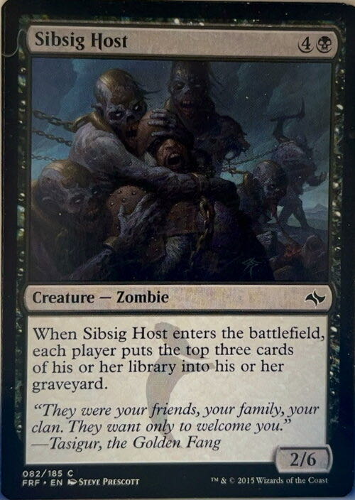 Sibsig Host  magic card collectible - Main Image 2