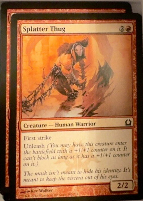 Splatter Thug  magic card collectible - Main Image 2