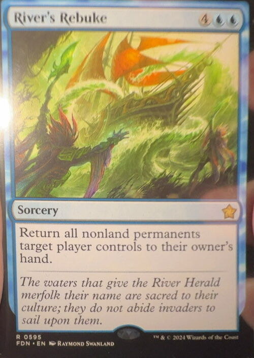 River’s Rebuke  magic card collectible - Main Image 2