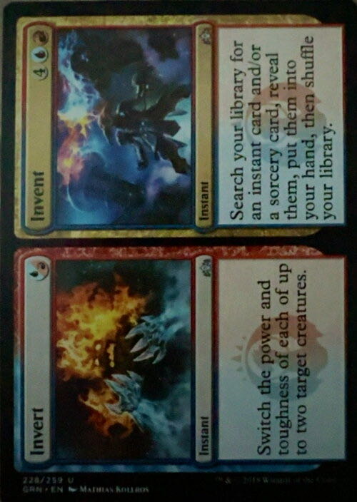 Invert // Invent  magic card collectible - Main Image 3