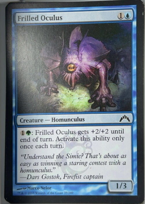 Frilled Oculus  magic card collectible - Main Image 2