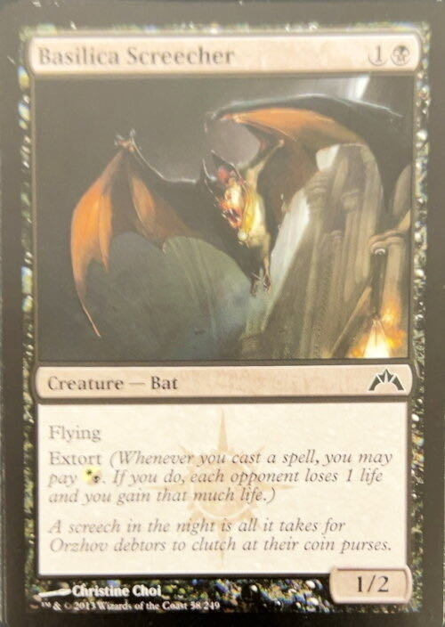 Basilica Screecher  magic card collectible - Main Image 2