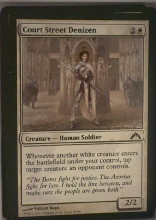 Court Street Denizen  magic card collectible - Main Image 2