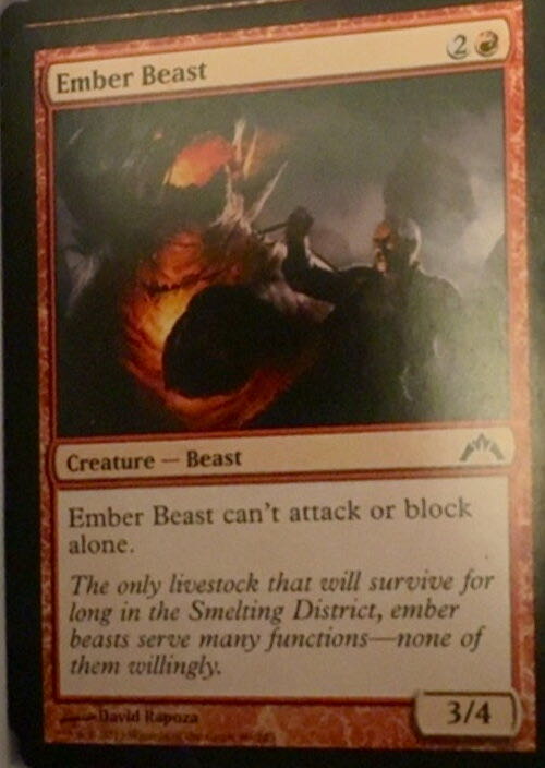 Ember Beast  magic card collectible - Main Image 2