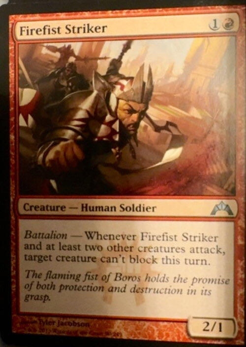 Firefist Striker  magic card collectible - Main Image 2