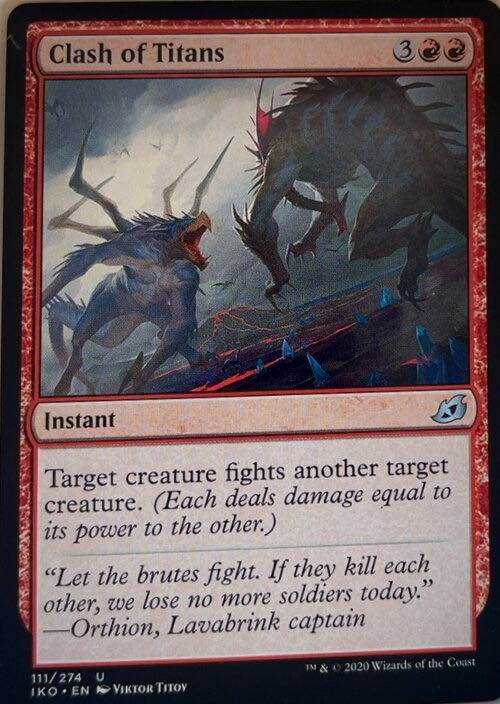 Clash of Titans  magic card collectible - Main Image 2