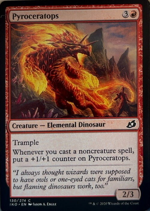 Pyroceratops  magic card collectible - Main Image 2