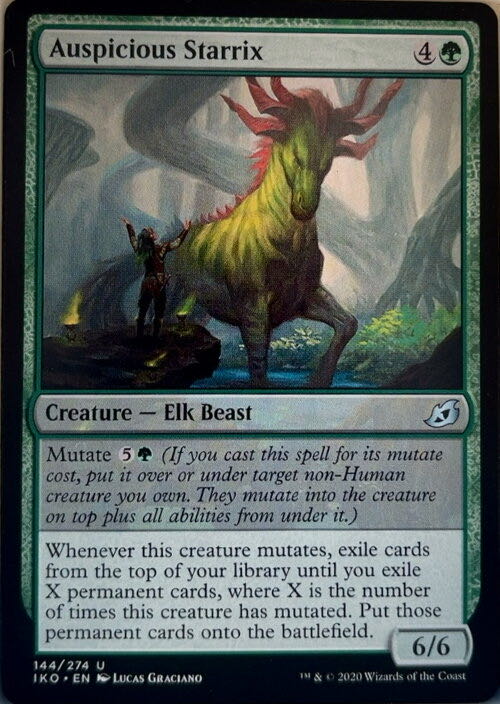 Auspicious Starrix  magic card collectible - Main Image 2