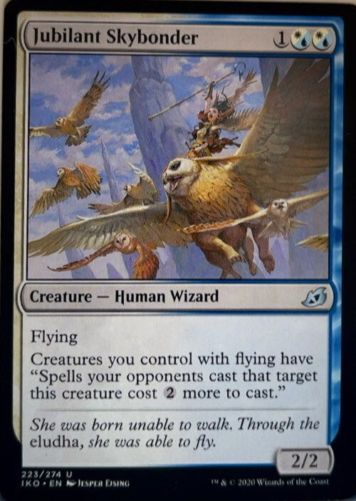 Jubilant Skybonder  magic card collectible - Main Image 2