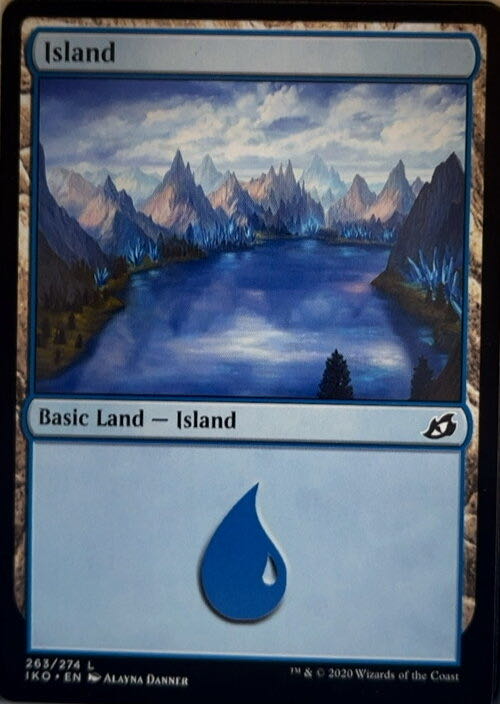 Island  magic card collectible - Main Image 2