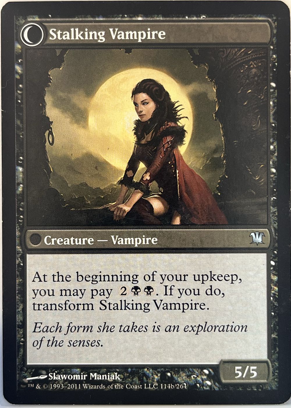 Screeching Bat // Stalking Vampire  magic card collectible - Main Image 2