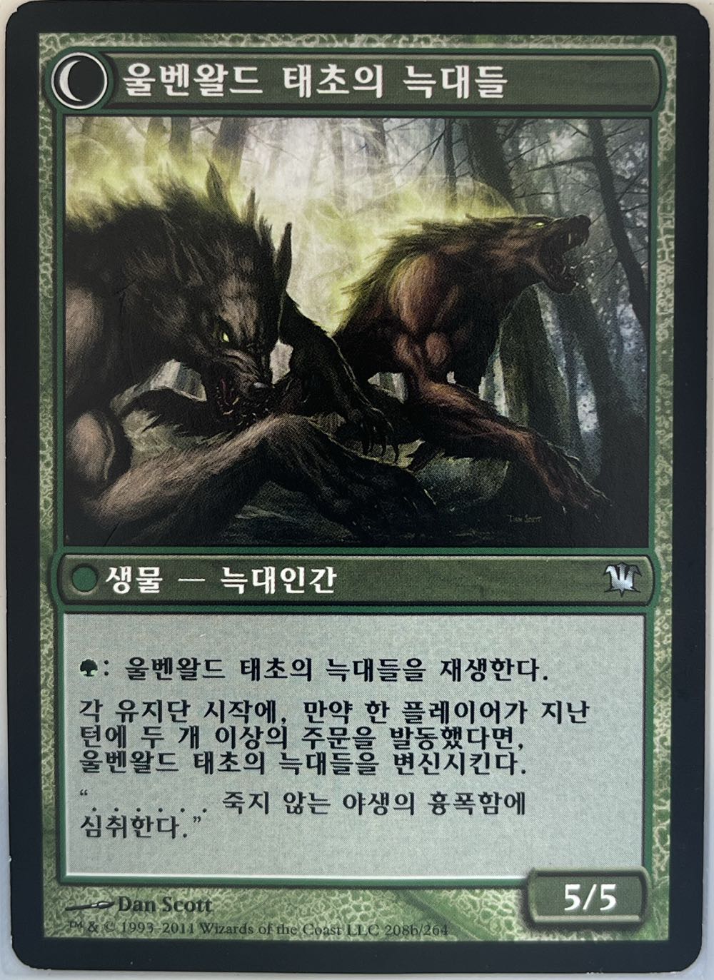 Ulvenwald Mystics // Ulvenwald Primordials  magic card collectible - Main Image 2