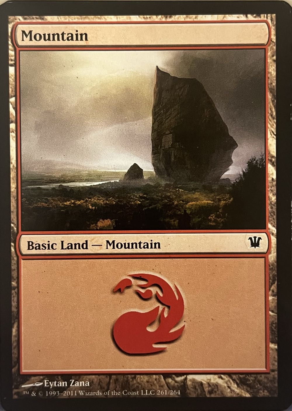 Mountain  magic card collectible - Main Image 2