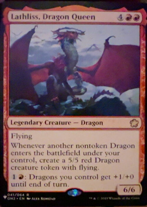Lathliss, Dragon Queen  magic card collectible - Main Image 3