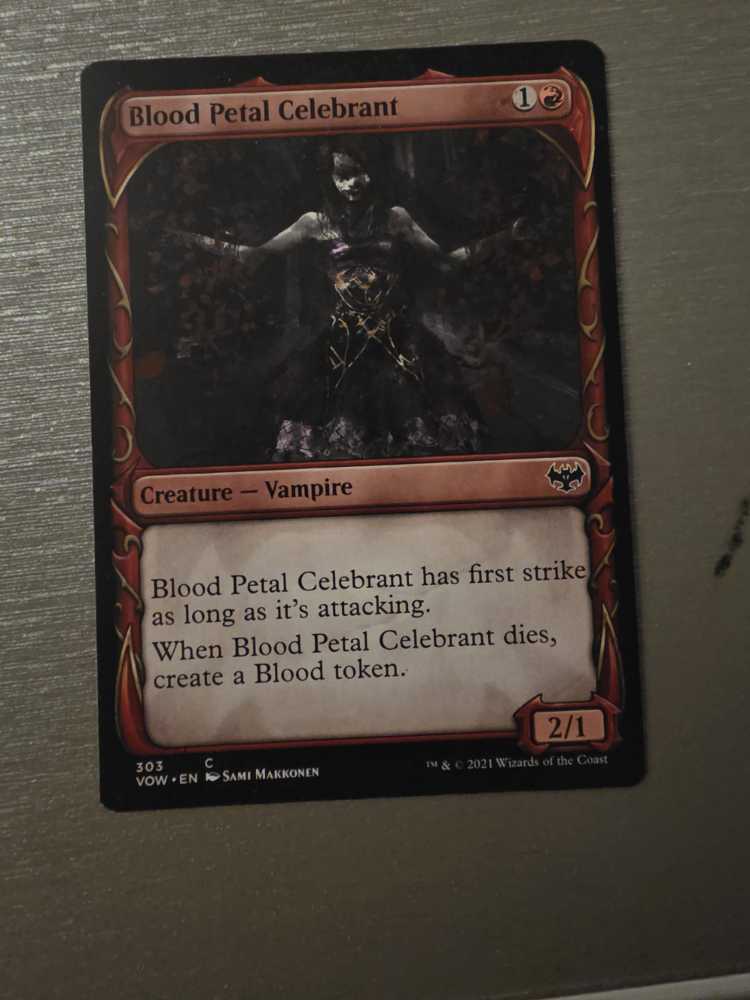 Blood Petal Celebrant  magic card collectible - Main Image 2