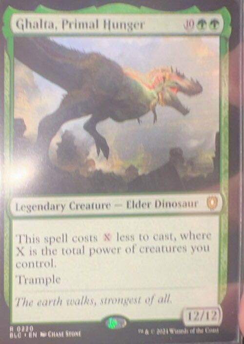 Ghalta, Primal Hunger  magic card collectible - Main Image 3