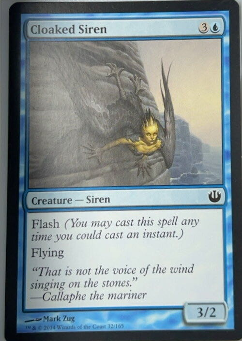 Cloaked Siren  magic card collectible - Main Image 2