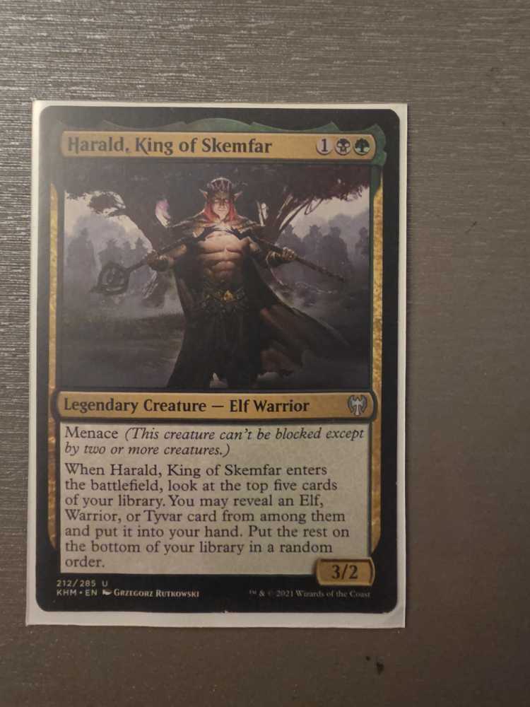 Harald, King of Skemfar  magic card collectible - Main Image 2