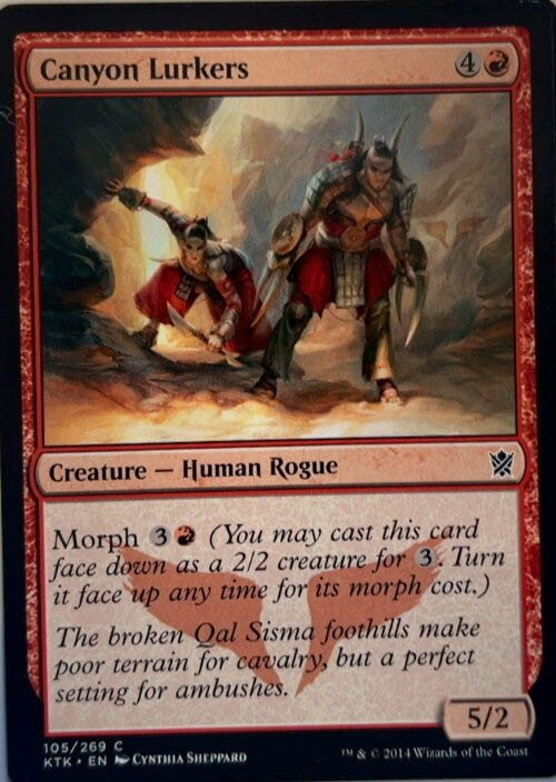 Canyon Lurkers  magic card collectible - Main Image 2