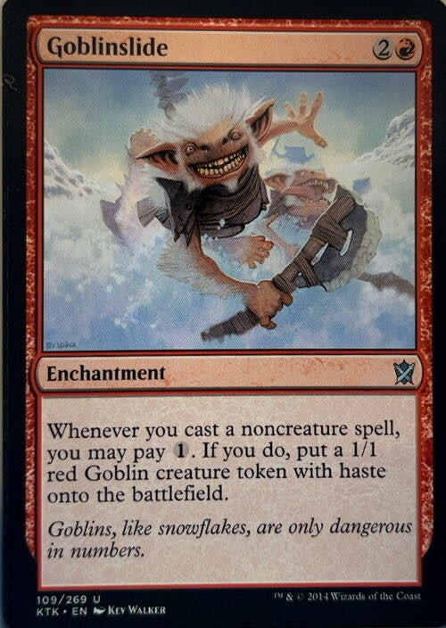 Goblinslide  magic card collectible - Main Image 2