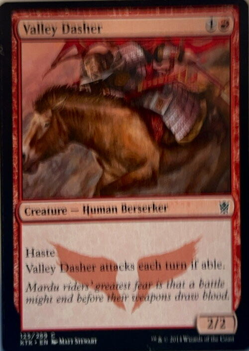 Valley Dasher  magic card collectible - Main Image 2