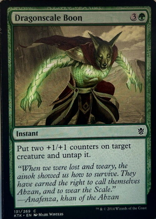 Dragonscale Boon  magic card collectible - Main Image 2