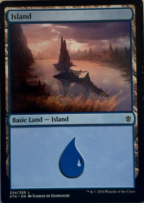 Island  magic card collectible - Main Image 2