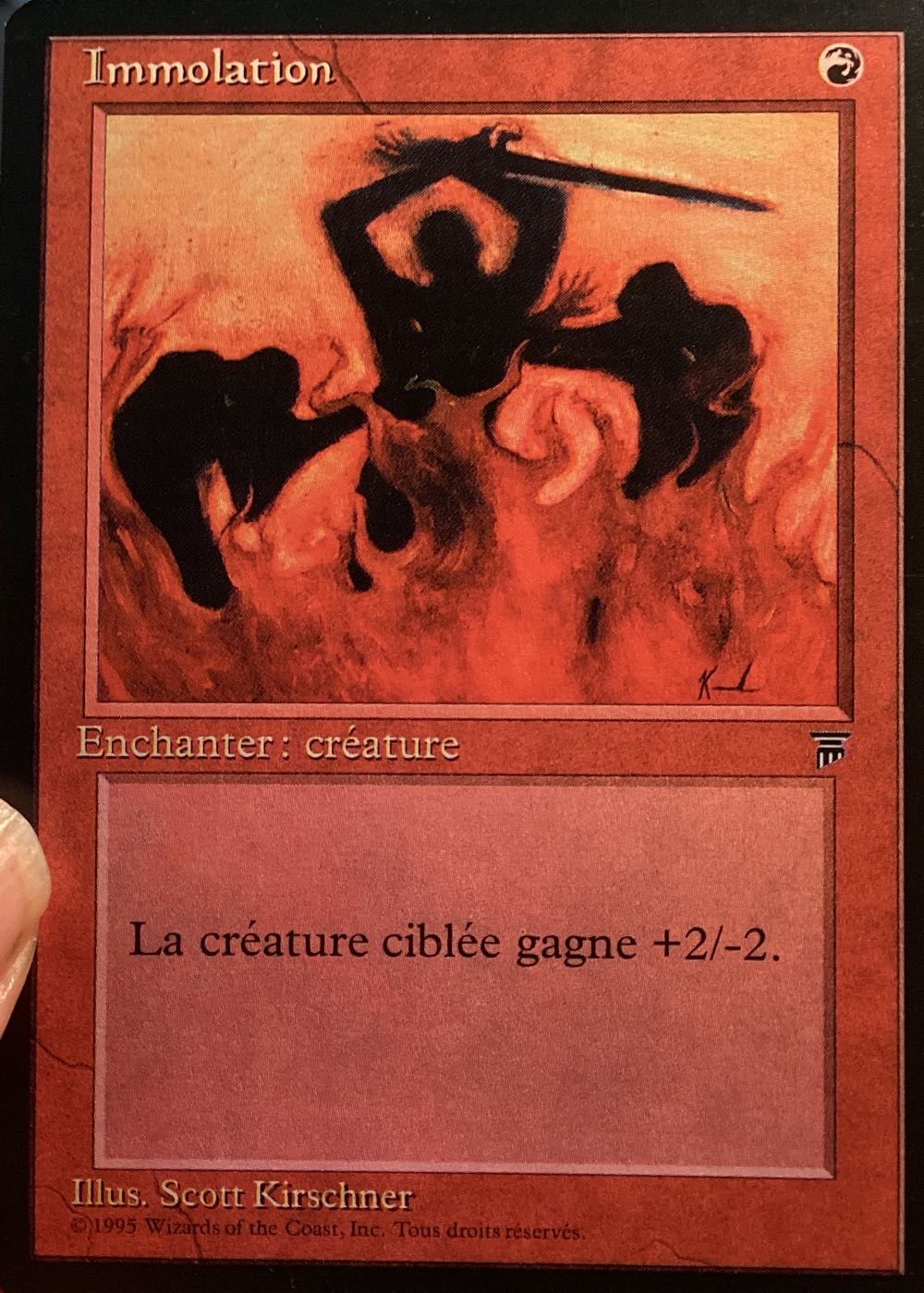 Immolation  magic card collectible - Main Image 2
