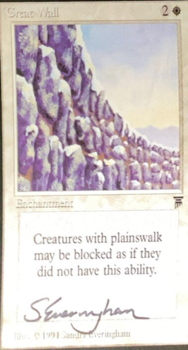 Great Wall  magic card collectible - Main Image 3