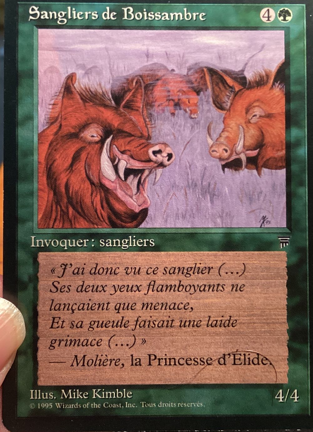 Durkwood Boars  magic card collectible - Main Image 2