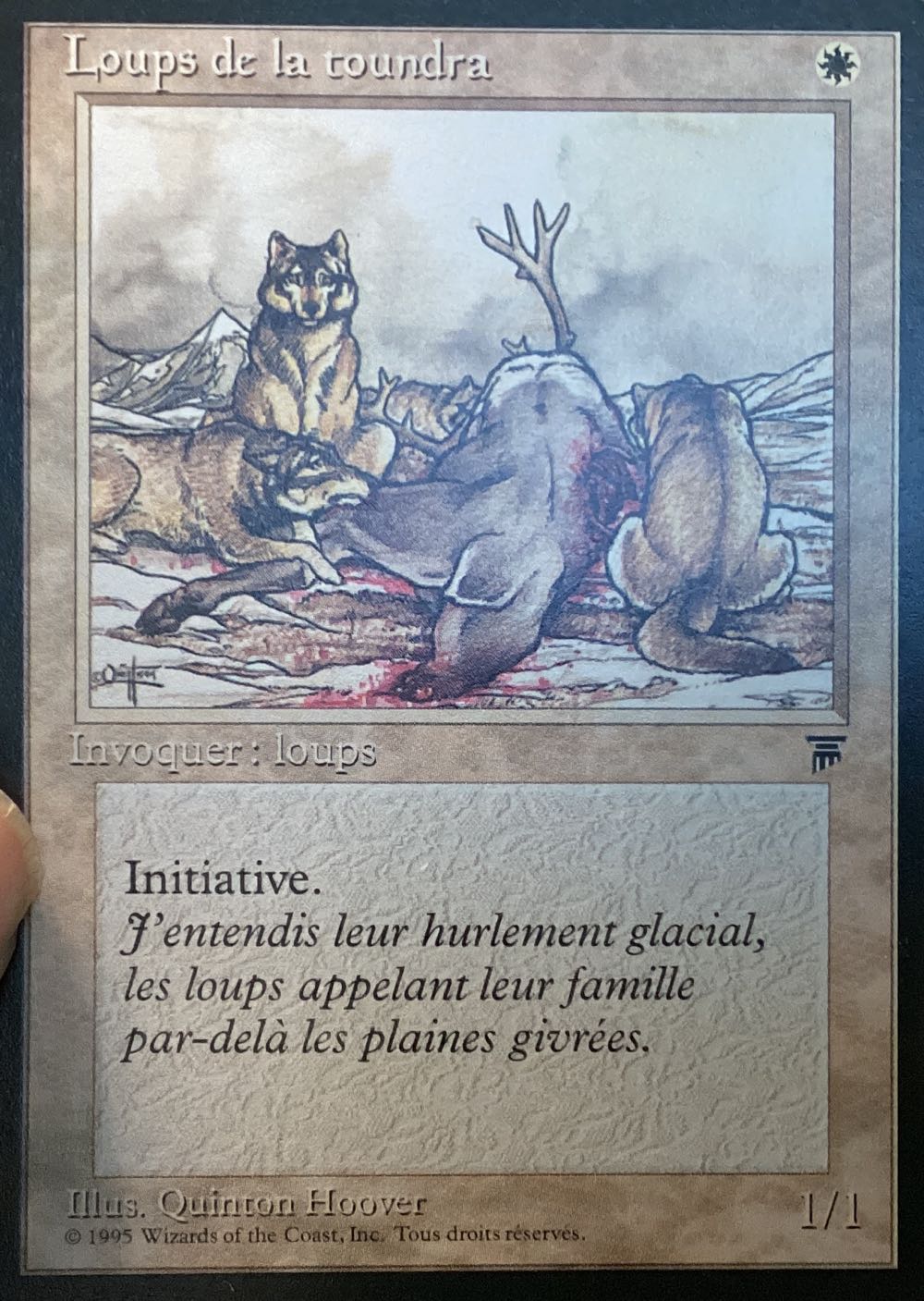 Tundra Wolves  magic card collectible - Main Image 2