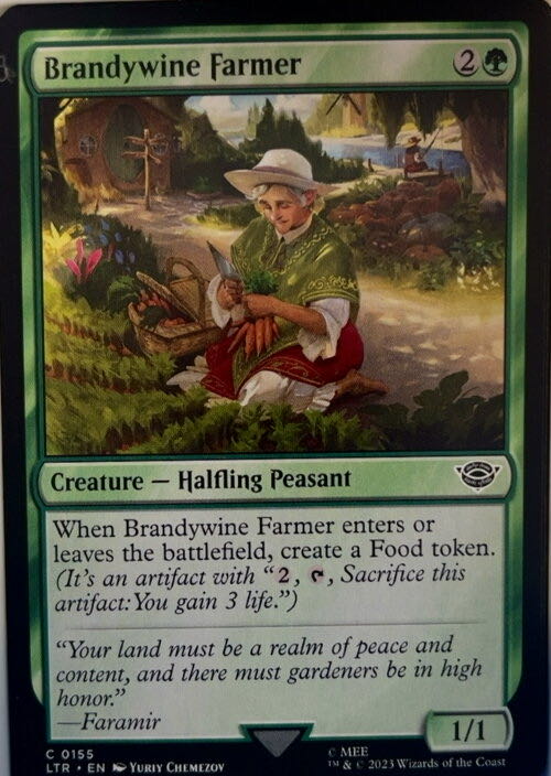 Brandywine Farmer  magic card collectible - Main Image 2