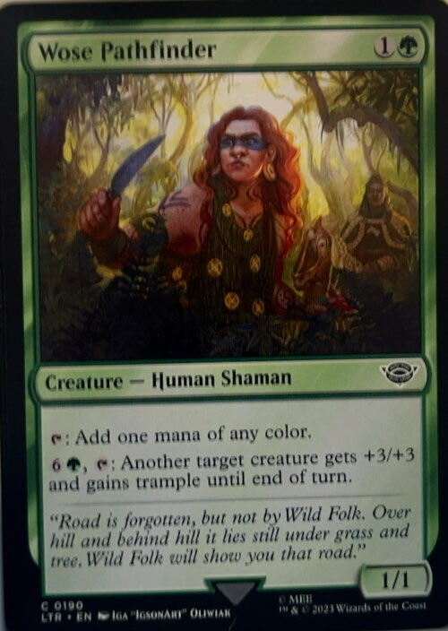 Wose Pathfinder  magic card collectible - Main Image 2