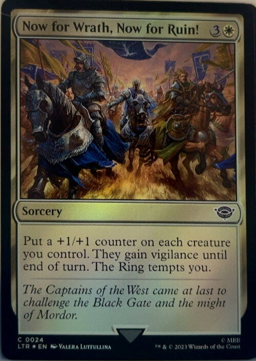 Now for Wrath, Now for Ruin!  magic card collectible - Main Image 2