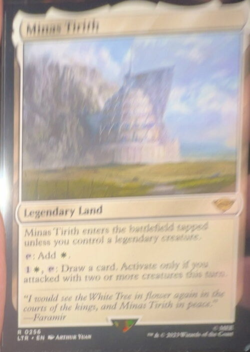Minas Tirith  magic card collectible - Main Image 3