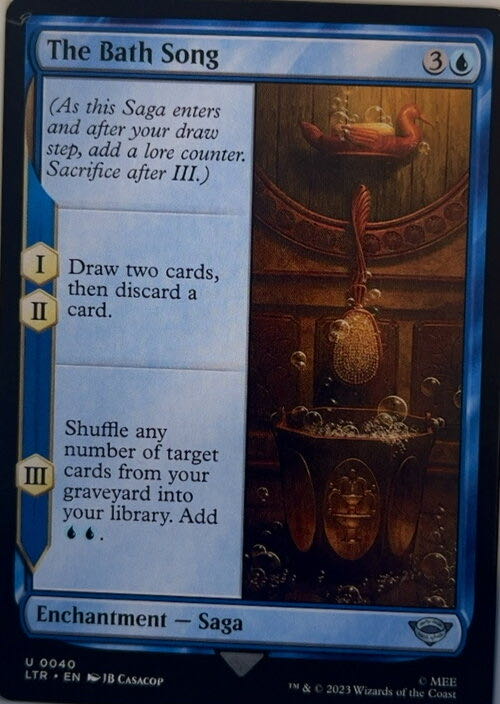 The Bath Song  magic card collectible - Main Image 2