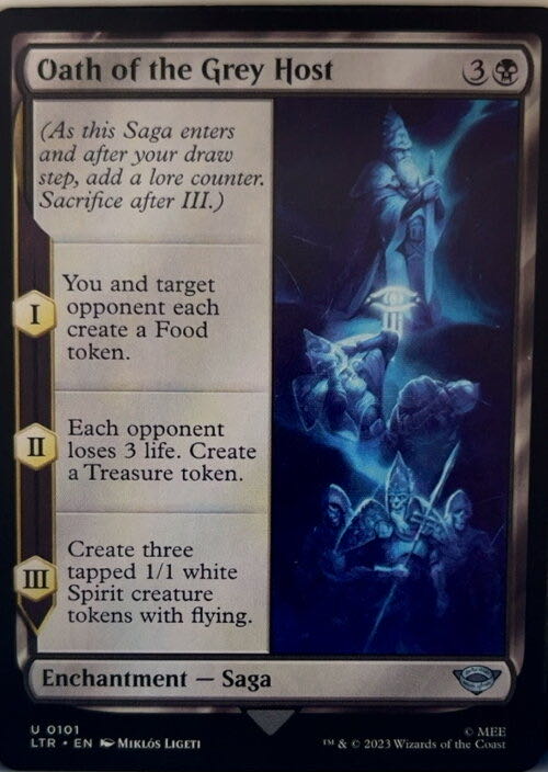 Oath of the Grey Host  magic card collectible - Main Image 2