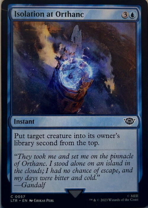 Isolation at Orthanc  magic card collectible - Main Image 2