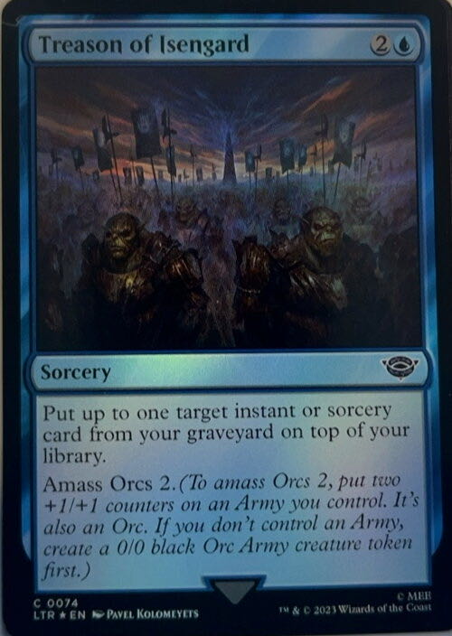 Treason of Isengard  magic card collectible - Main Image 2