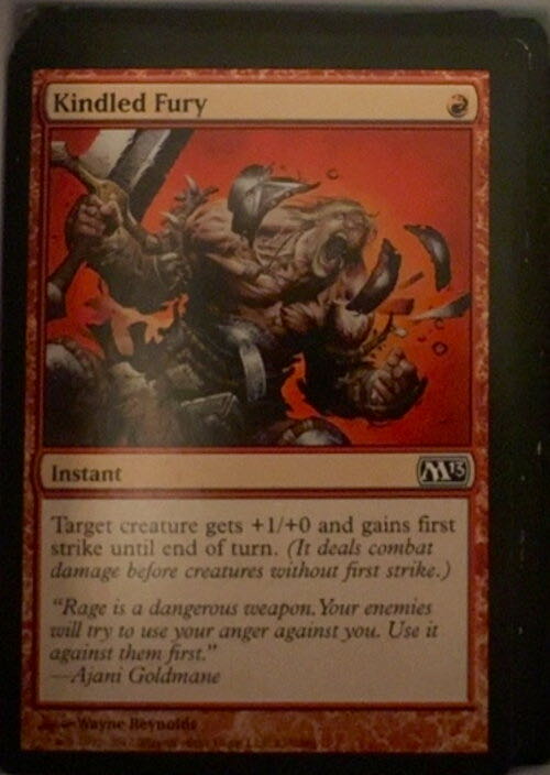 Kindled Fury  magic card collectible - Main Image 2