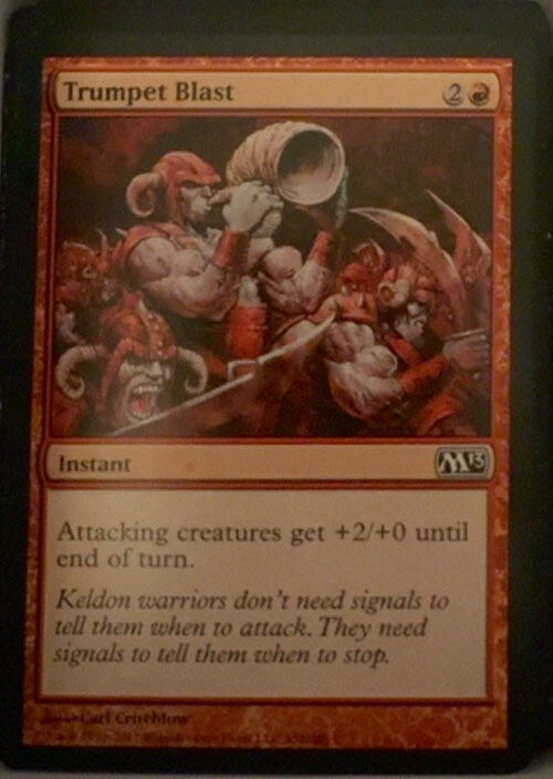 Trumpet Blast  magic card collectible - Main Image 2