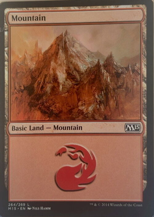 Mountain  magic card collectible - Main Image 2