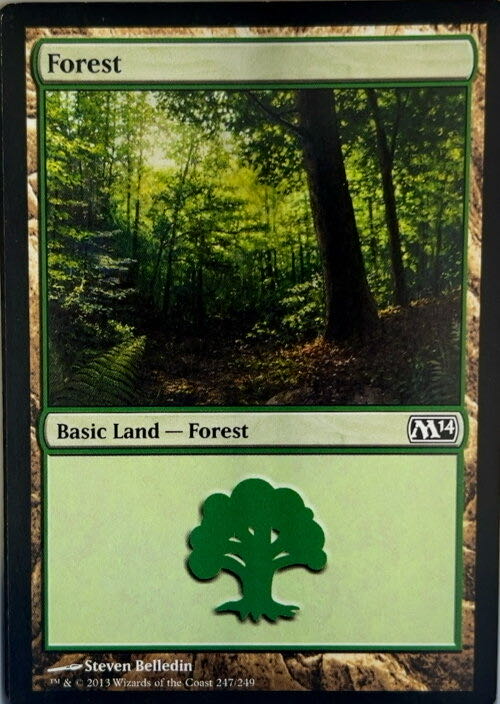 Forest  magic card collectible - Main Image 2
